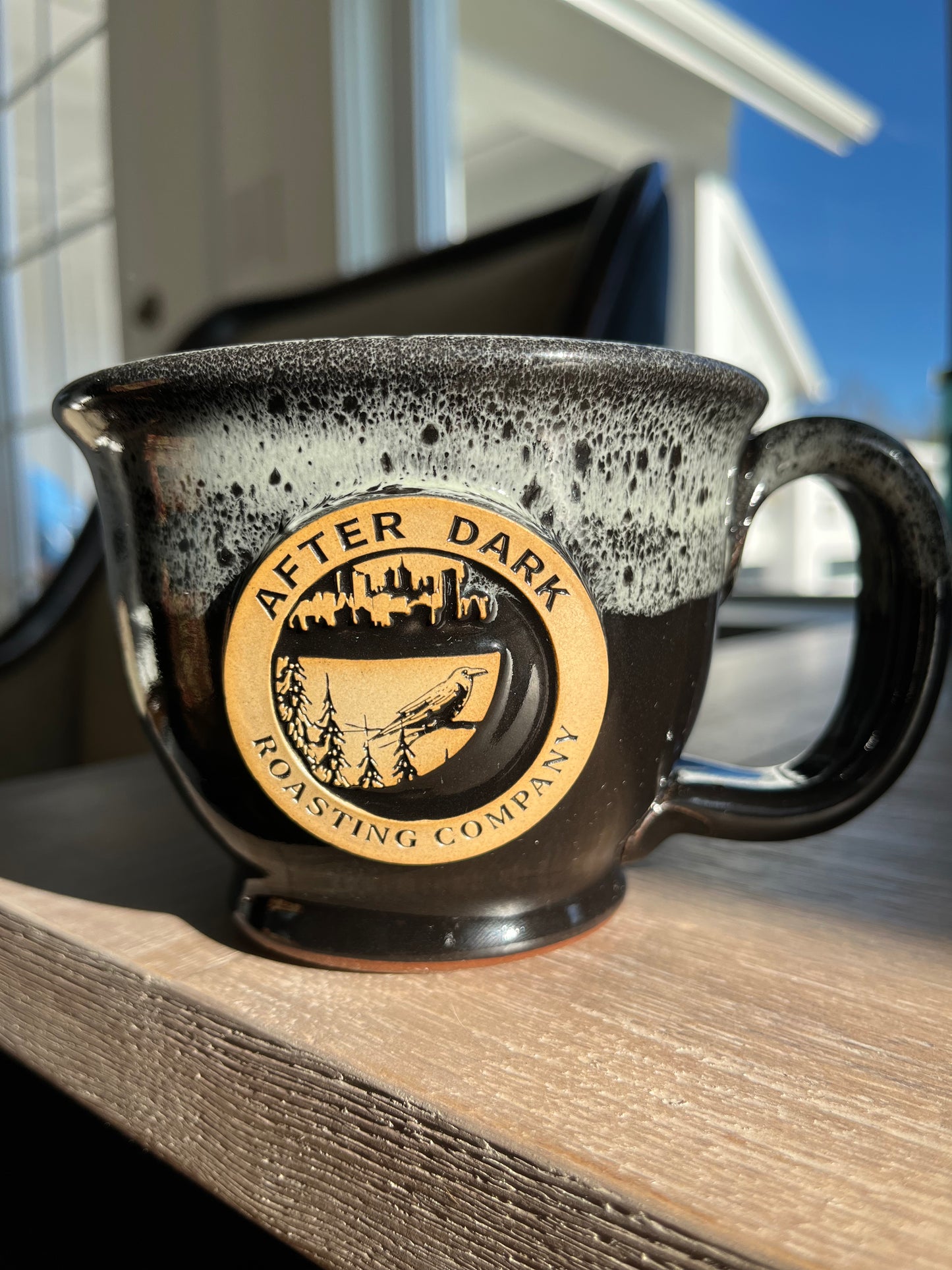 After Dark Roasting Company Latte Mug Stoneware