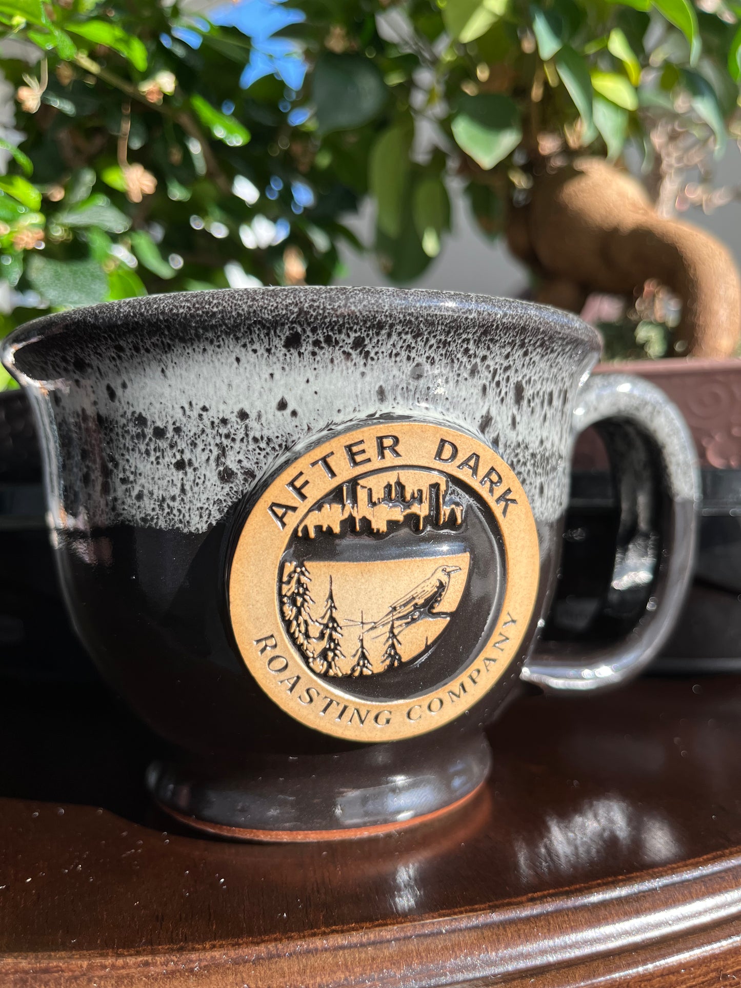 After Dark Roasting Company Latte Mug Stoneware